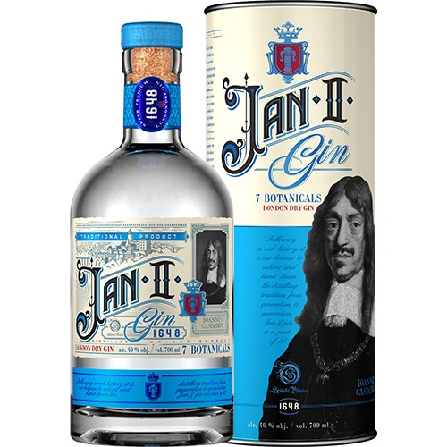 Jan II. Gin London dry 40% 0,7L